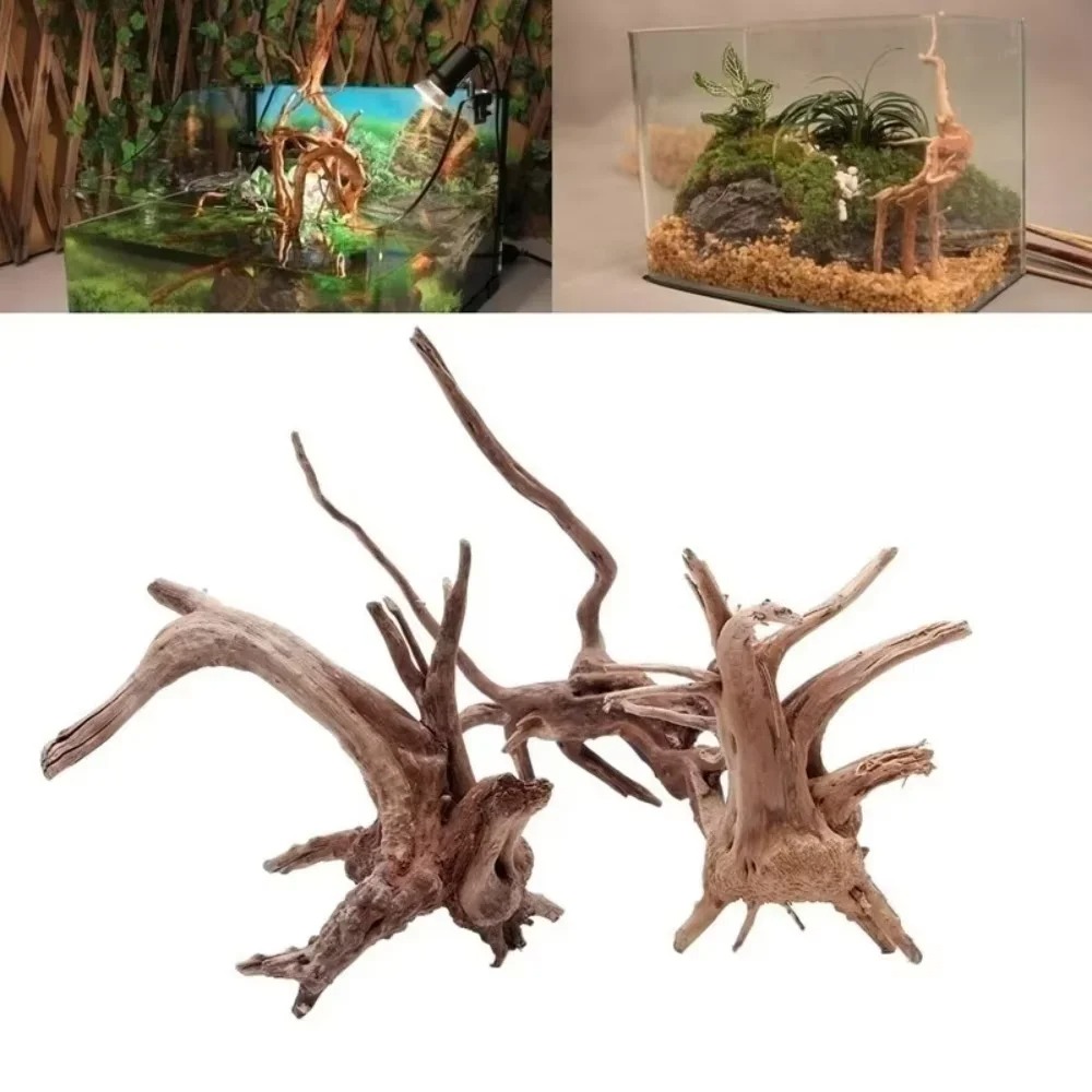 Aquarium Fish Guppy - 15-20CM Natural Driftwood Aquarium Decor -