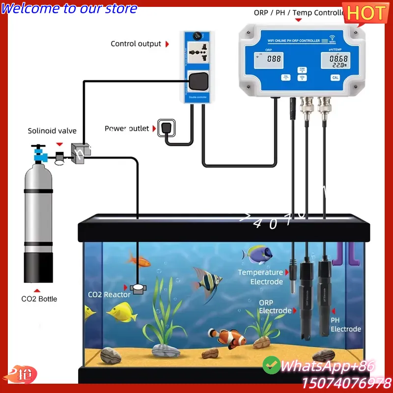 2026 Wireless WiFi Online Cont - огляд і ціна Aquarium Fish In Online