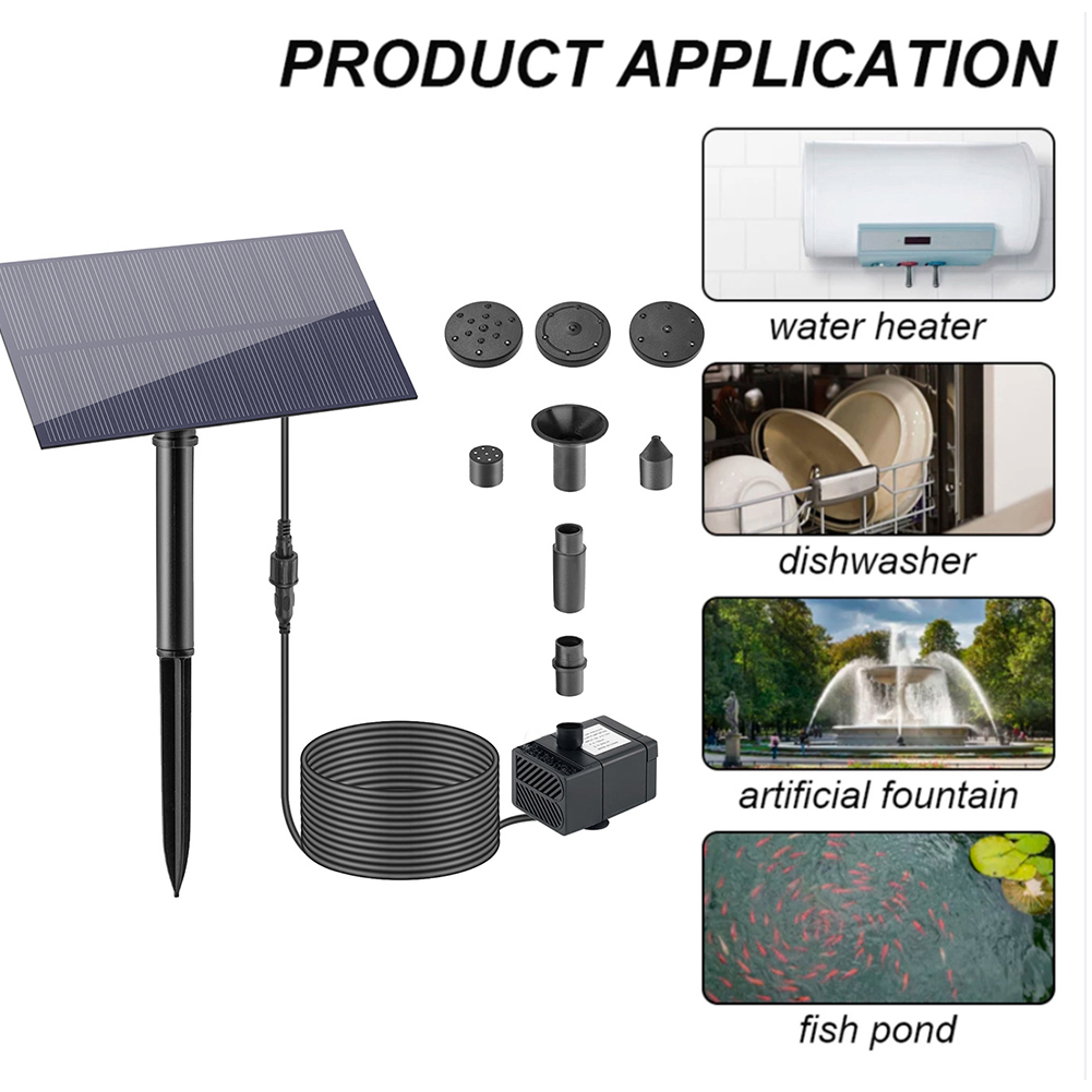 5W 5V Water Fountain Garden De - огляд і ціна Aquarium Fish Guppy