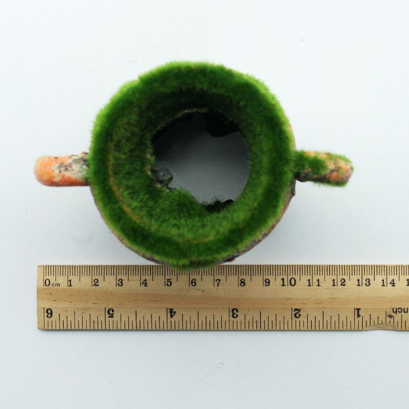 1pc Resin Vase with Moss Aquar - огляд і ціна Aquarium Fish Games