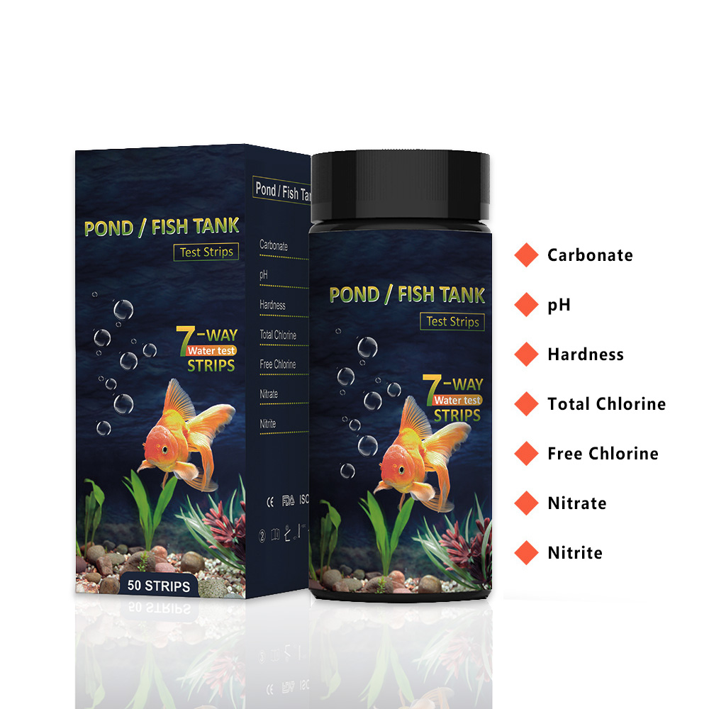 7 in 1 Aquarium Test Strips, 5 - огляд і ціна Aquarium Test Kit