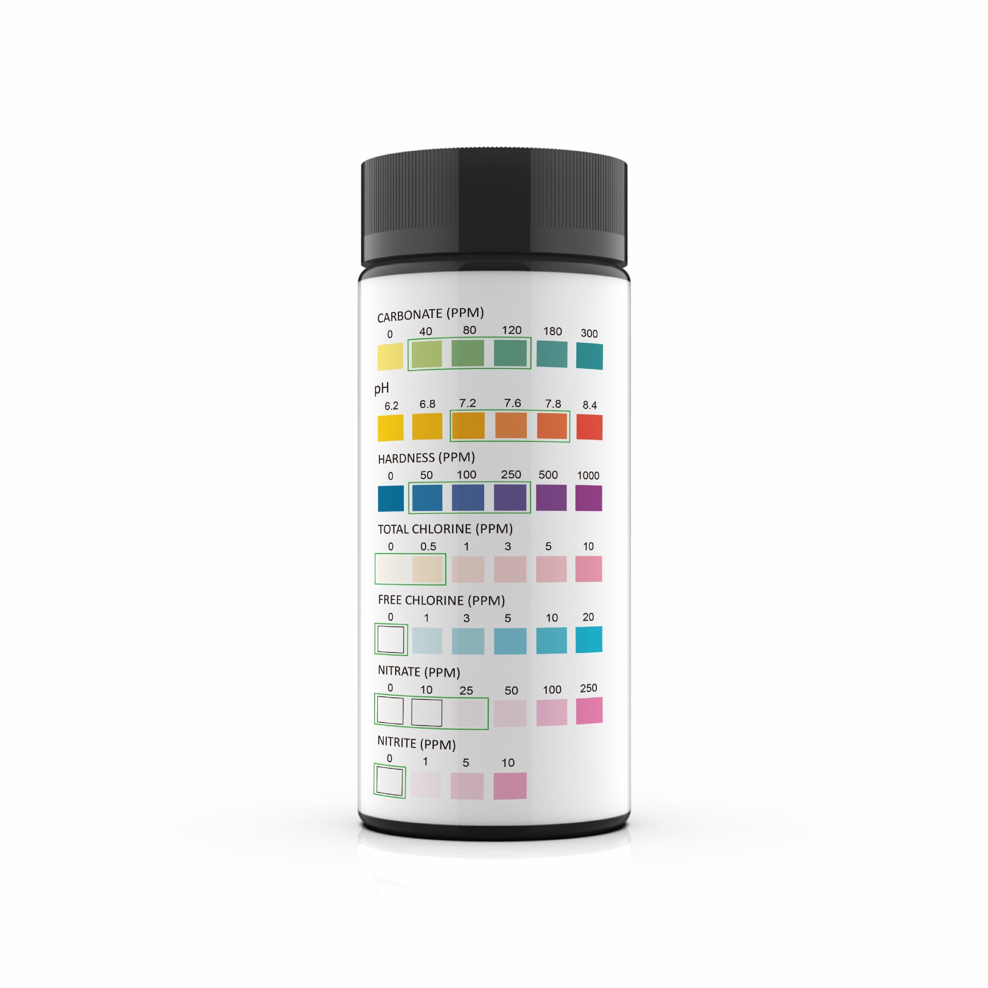 7 in 1 Aquarium Test Strips, 5 - огляд і ціна Aquarium Test Kit