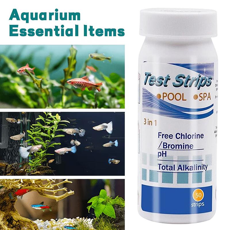 Aquarium Water Test Strips 9 i - огляд і ціна Aquarium Test Kit