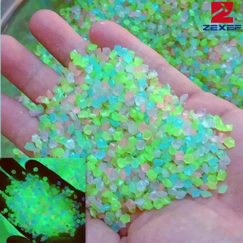 1000pcs 3-5mm Luminous Sand Gl - огляд і ціна Aquarium Fish Guppy