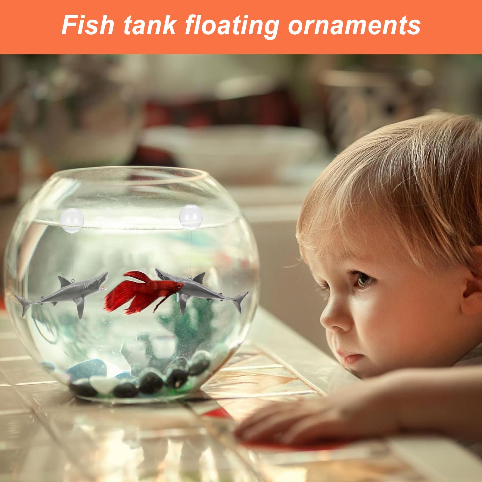 Floating Shark Aquarium Landsc - огляд і ціна Aquarium Fish Games