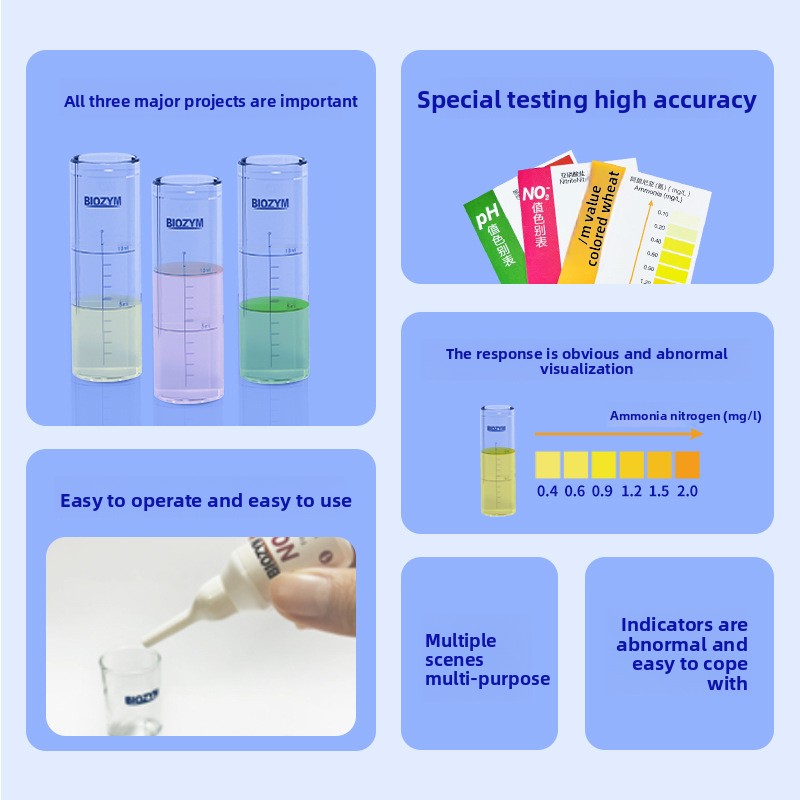 BIOZYM Aquarium Test Kit-Nitri - огляд і ціна Aquarium Test Kit