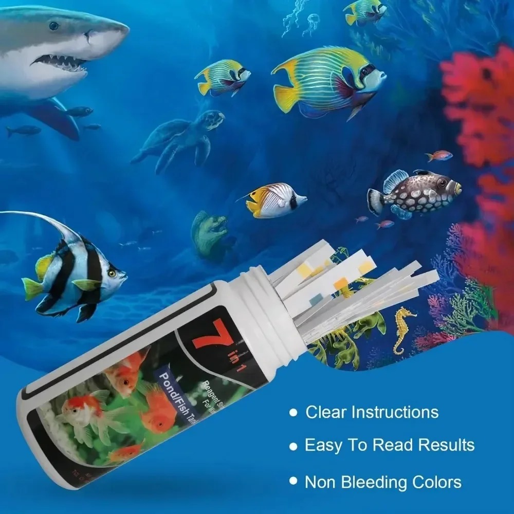 Aquarium Test Strip  PH Qualit - огляд і ціна Aquarium Test Kit