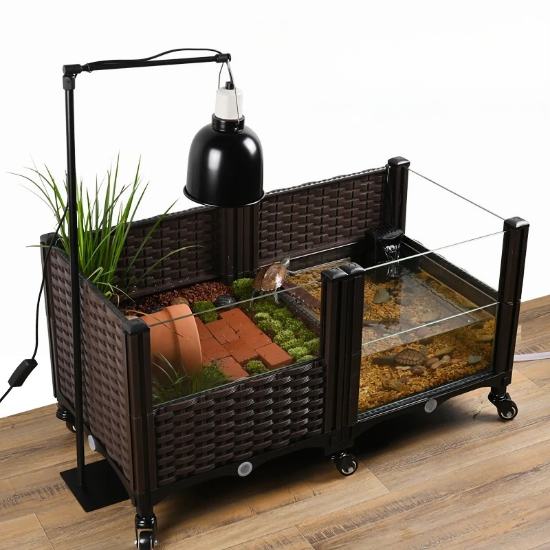 Eco Turtle Tank with Basking P - огляд і ціна Aquarium Fish Yellow