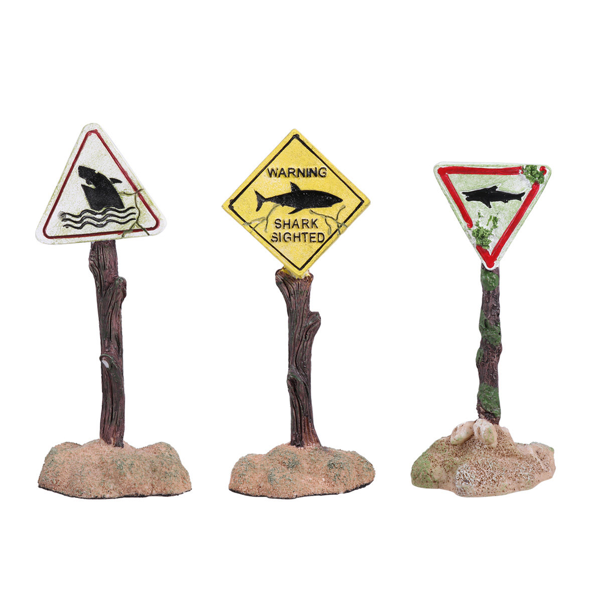 Yellow Cartoon Resin Aquarium  - огляд і ціна Aquarium Fish Yellow