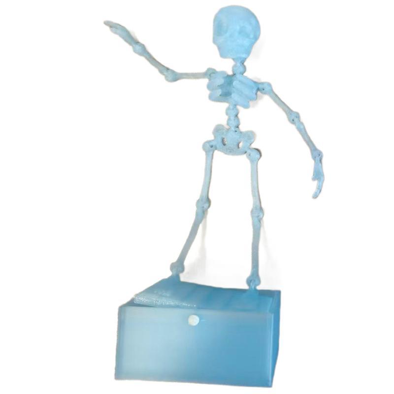 3D Printed Dancing Skeleton Aq - огляд і ціна Aquarium Fish Youtube