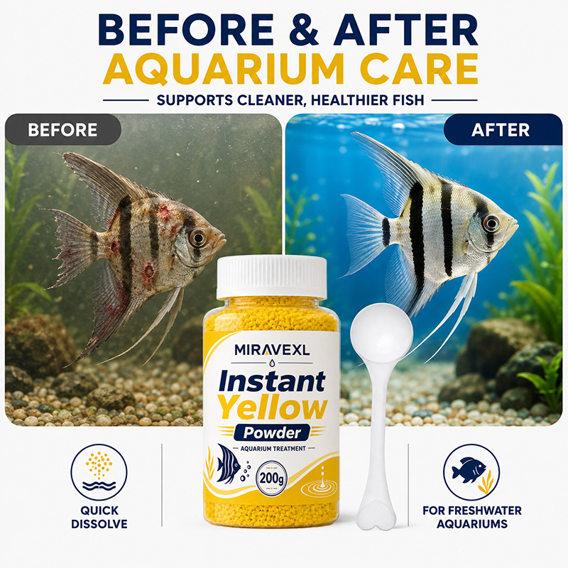 MIRAVEXL Fast Dissolve Yellow  - огляд і ціна Aquarium Fish Yellow