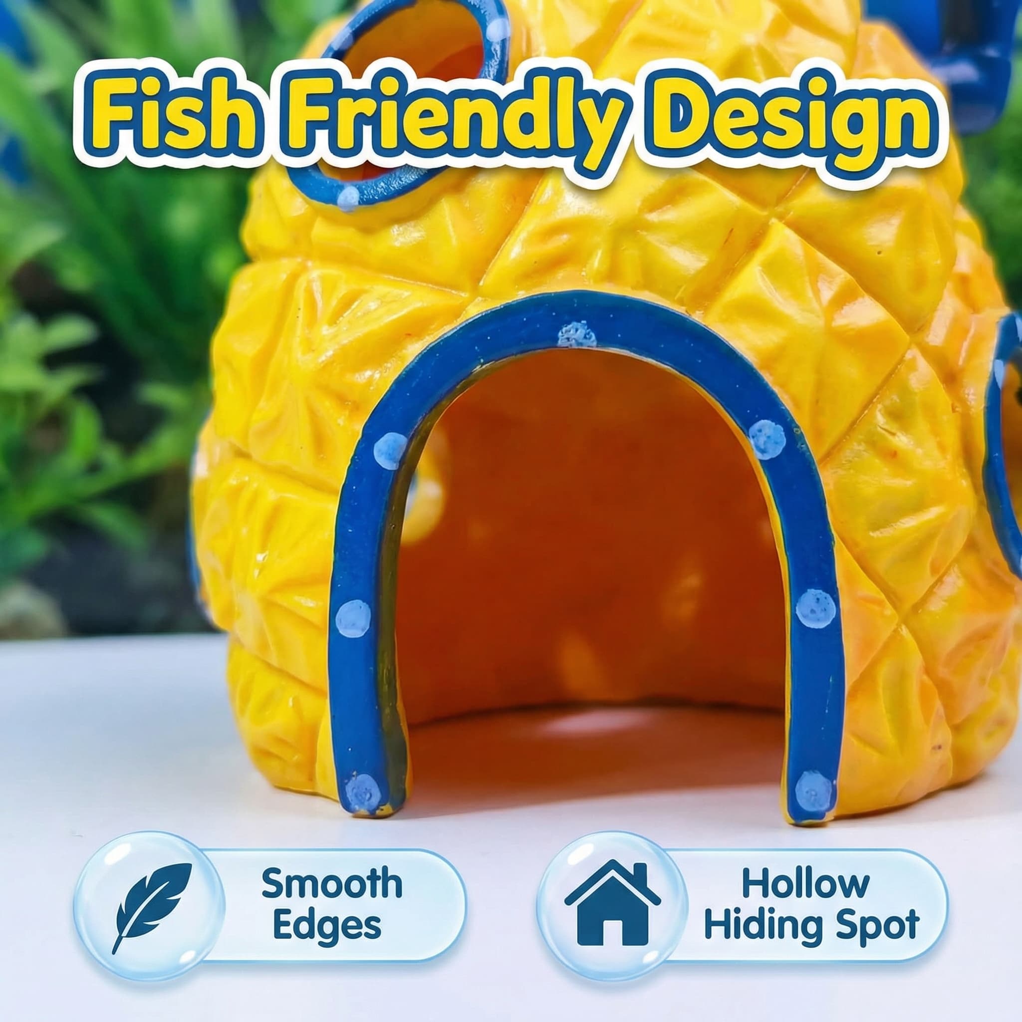 Pineapple House Aquarium Decor - огляд і ціна Aquarium Fish Games