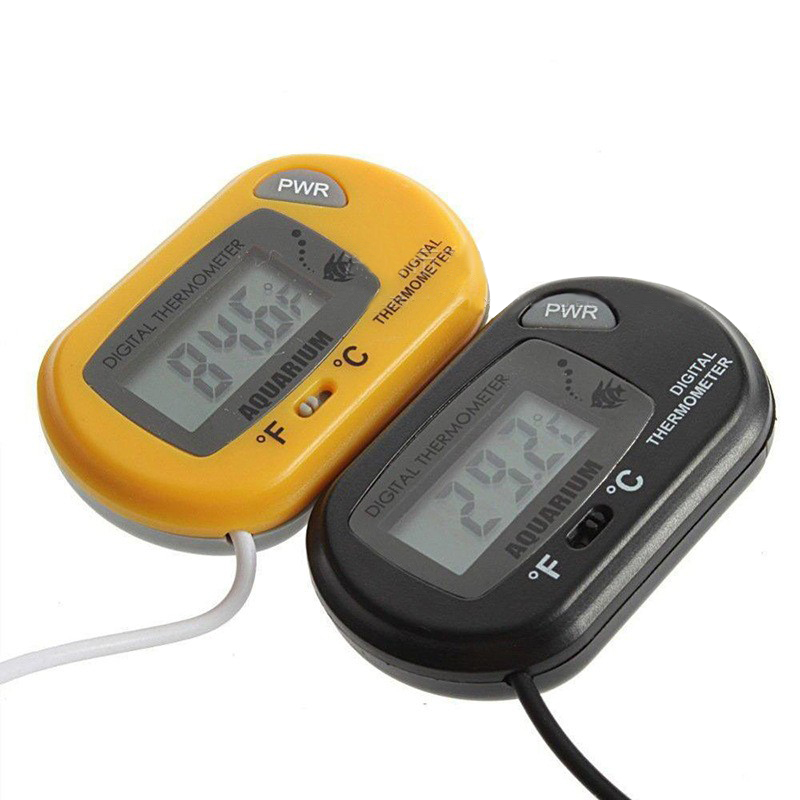 1PC 58*37mm Fish Tank Digital  - огляд і ціна Aquarium Fish Yellow