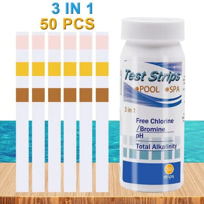 Chlorine PH Test Strips SPA Sw - огляд і ціна Aquarium Test Kit