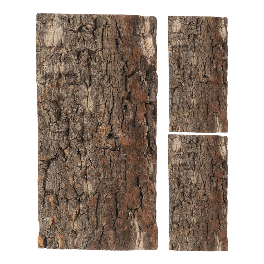 3pcs Cork Bark For Reptiles Te - огляд і ціна Aquarium Fish Guppy
